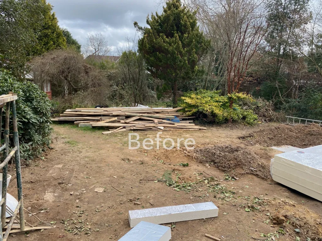 Garden design at Gresham Road, Oxted