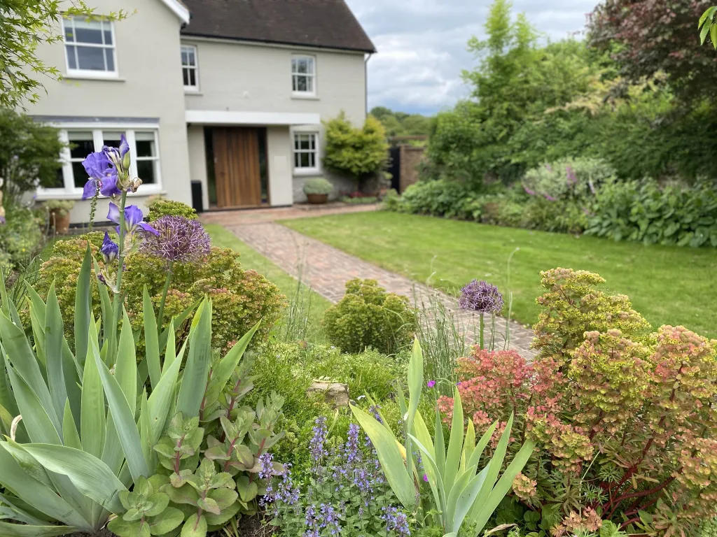 Garden design at Beadles Lane, Old Oxted
