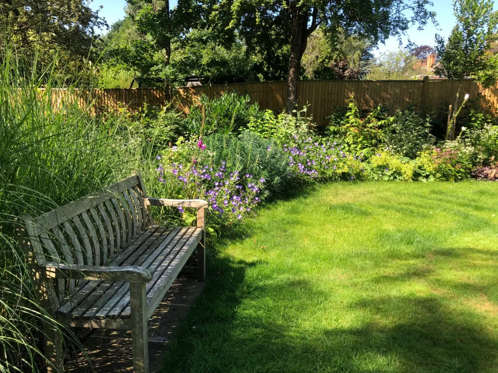 Garden design at Granville Road II, Oxted