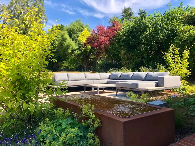 Garden design at Granville Road  I, Oxted