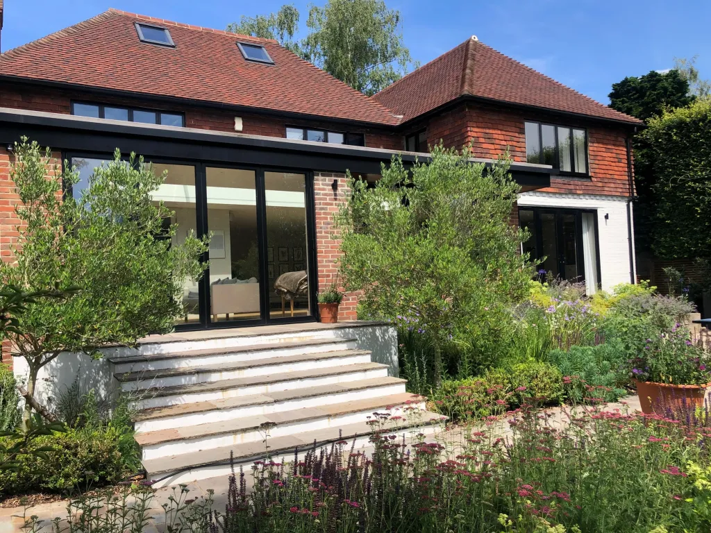 Garden design at Granville Road II, Oxted