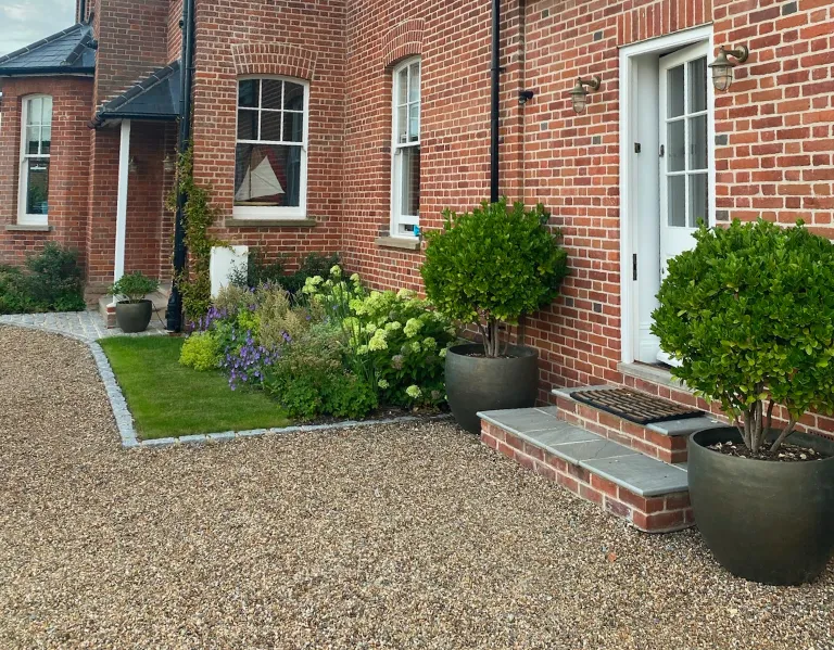Garden design at Ivy Mill Lane, Godstone