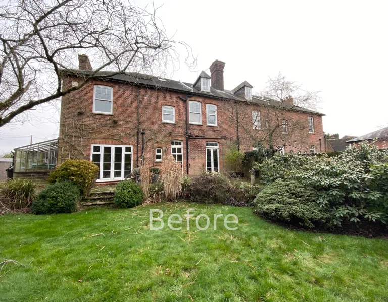 Garden design at Ivy Mill Lane, Godstone