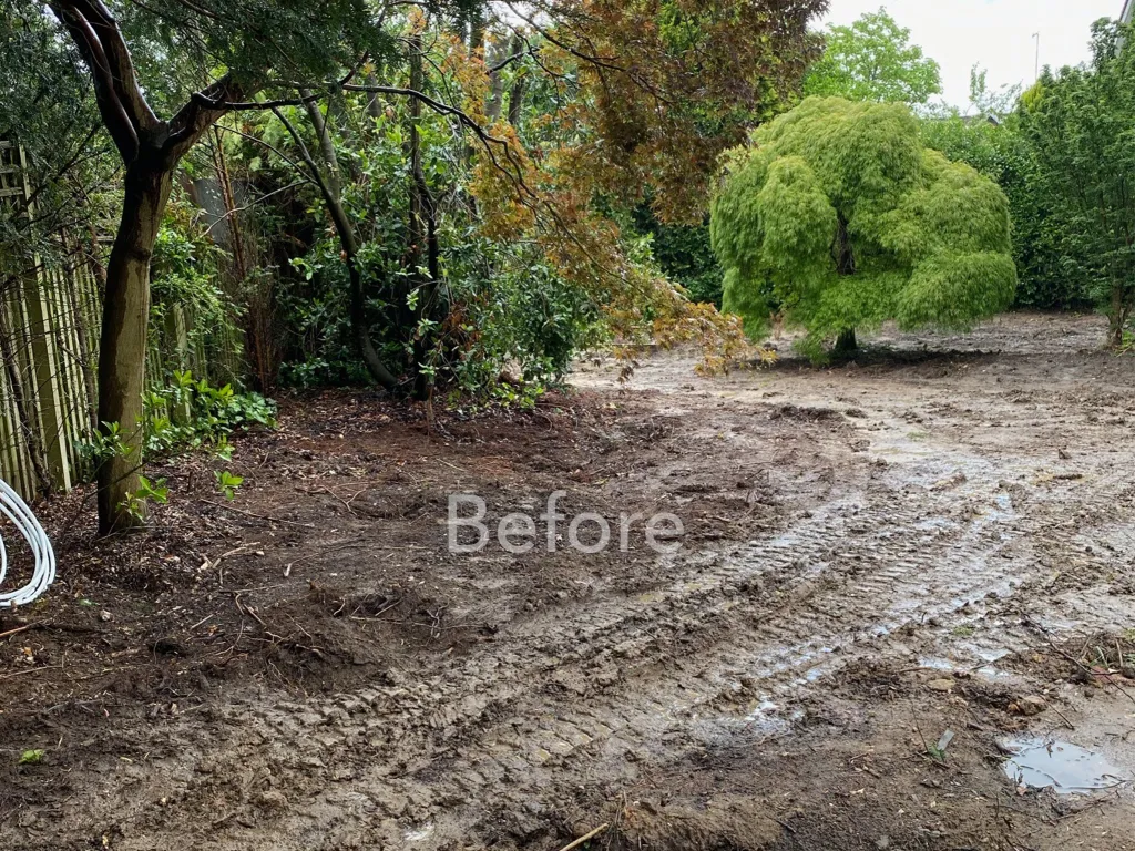 Garden design at Gresham Road, Oxted