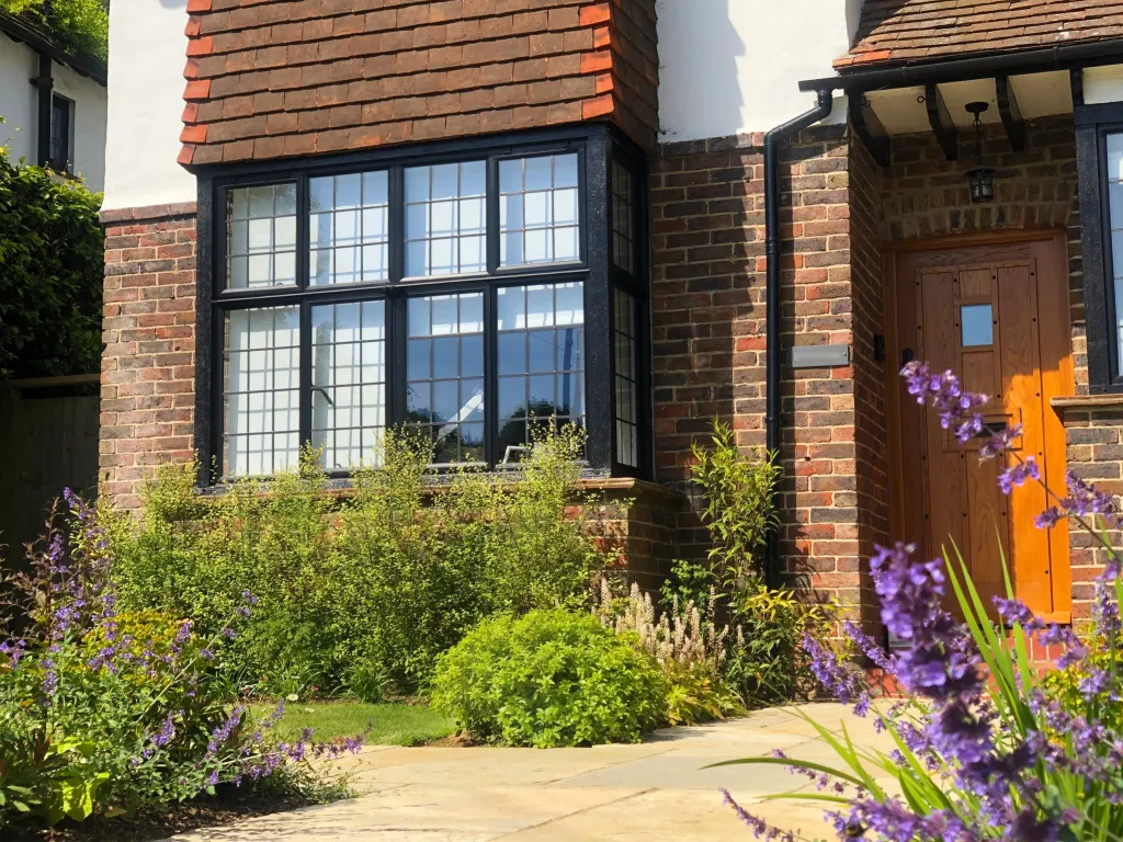 Garden design at Bushey Croft, Oxted