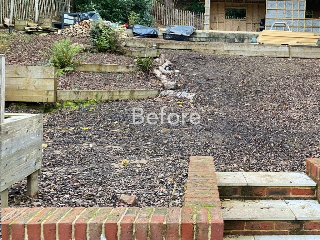Garden design at Bushey Croft, Oxted
