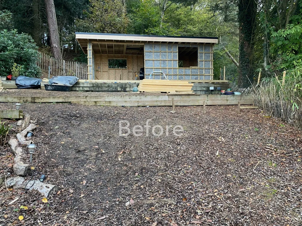 Garden design at Bushey Croft, Oxted
