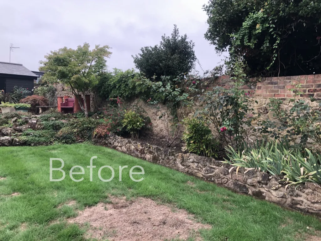 Garden design at Beadles Lane, Old Oxted