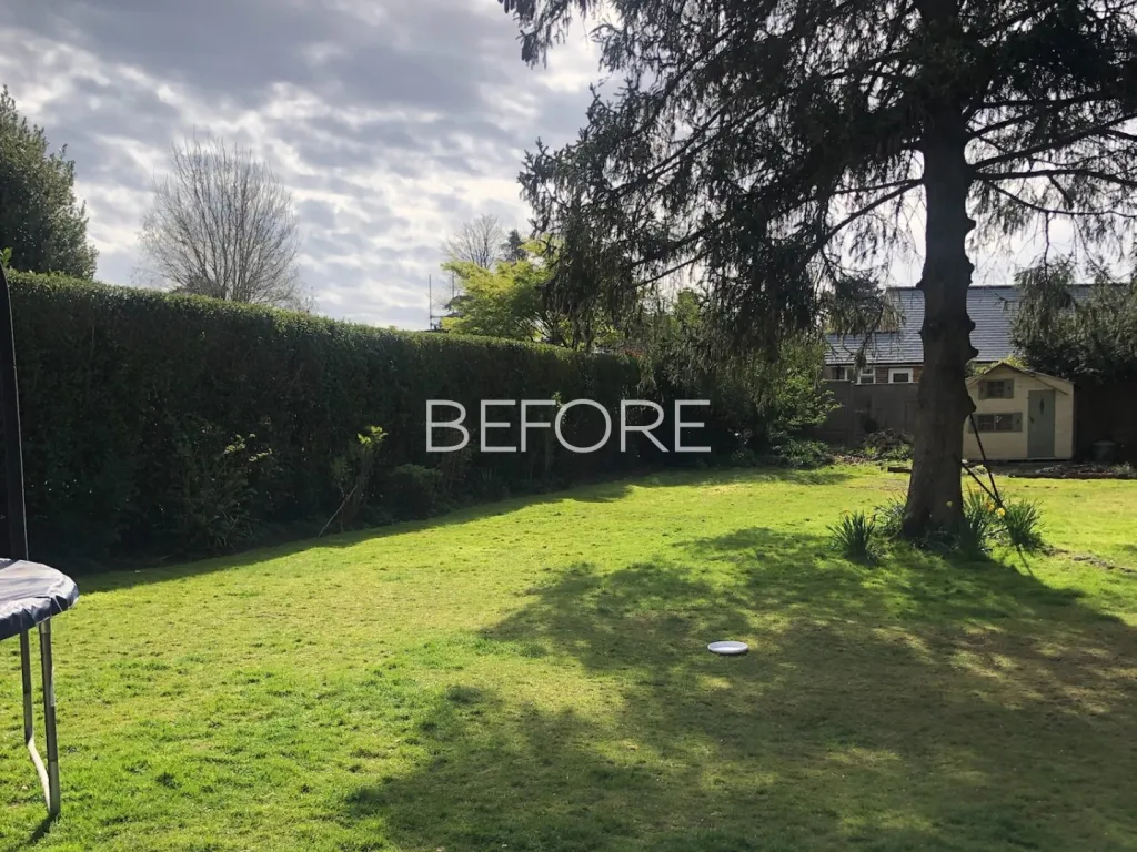Garden design at Croydon Road I, Reigate