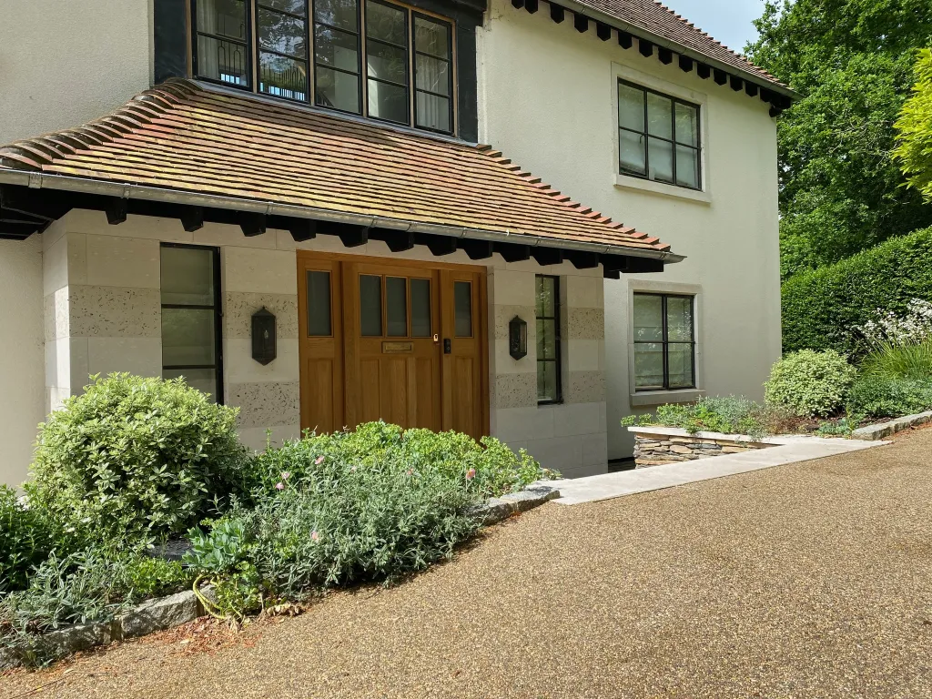 Garden design at Coopers Hill Road, Nutfield