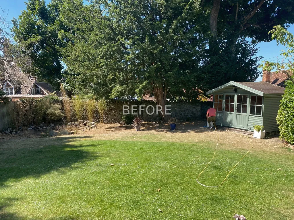 Garden design at Hookwood Park, Limpsfield