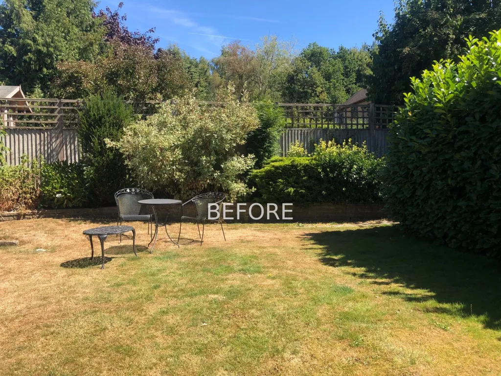 Garden design at Hookwood Park, Limpsfield