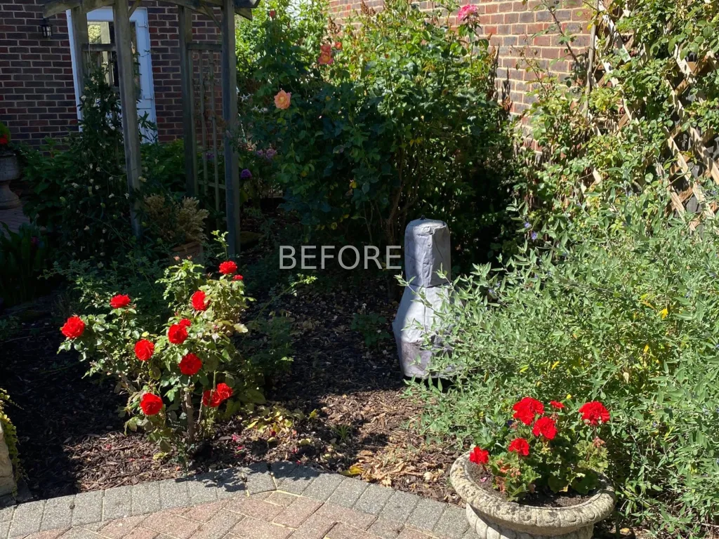 Garden design at Hookwood Park, Limpsfield