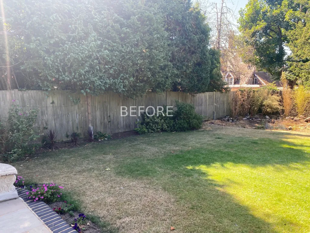 Garden design at Hookwood Park, Limpsfield