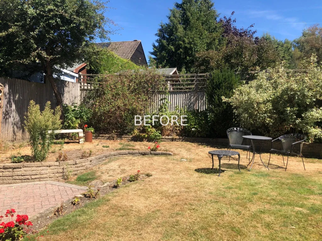 Garden design at Hookwood Park, Limpsfield