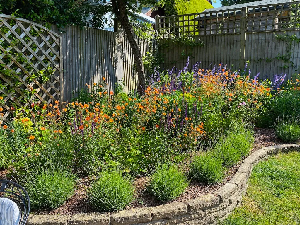 Garden design at Hookwood Park, Limpsfield