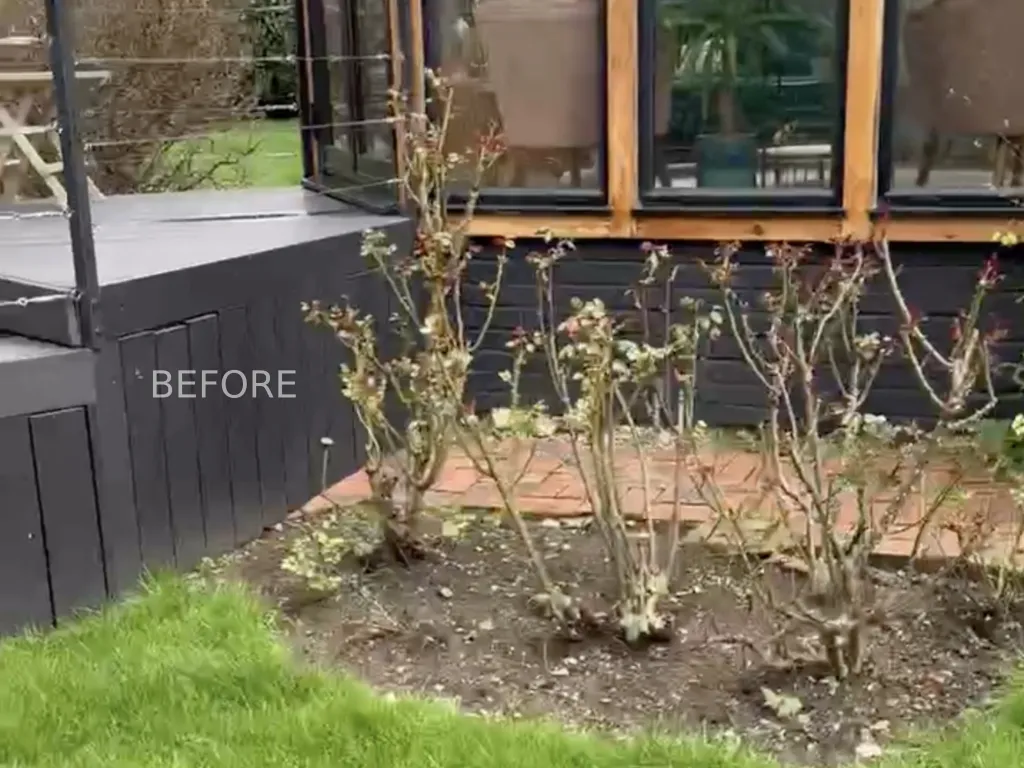 Garden design at Croydon Road II, Reigate