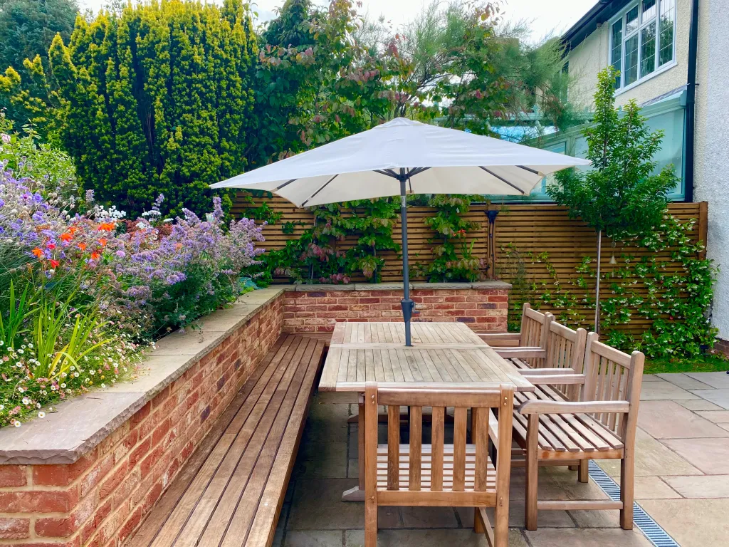 Garden design at Norfolk Avenue I, Sanderstead