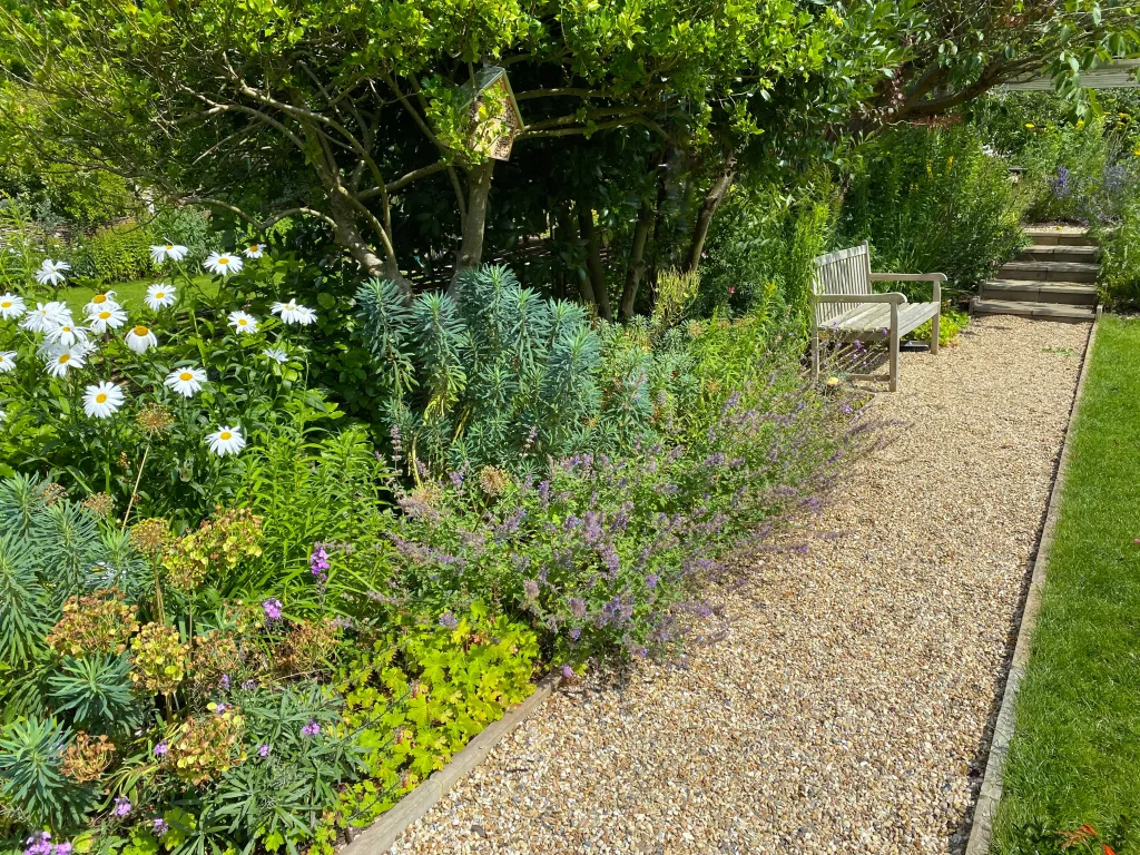 Garden design at Norfolk Avenue I, Sanderstead