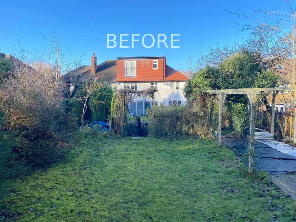 Garden design at Norfolk Avenue I, Sanderstead