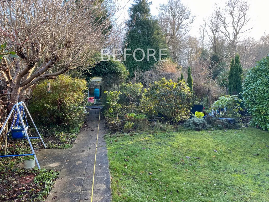 Garden design at Norfolk Avenue I, Sanderstead