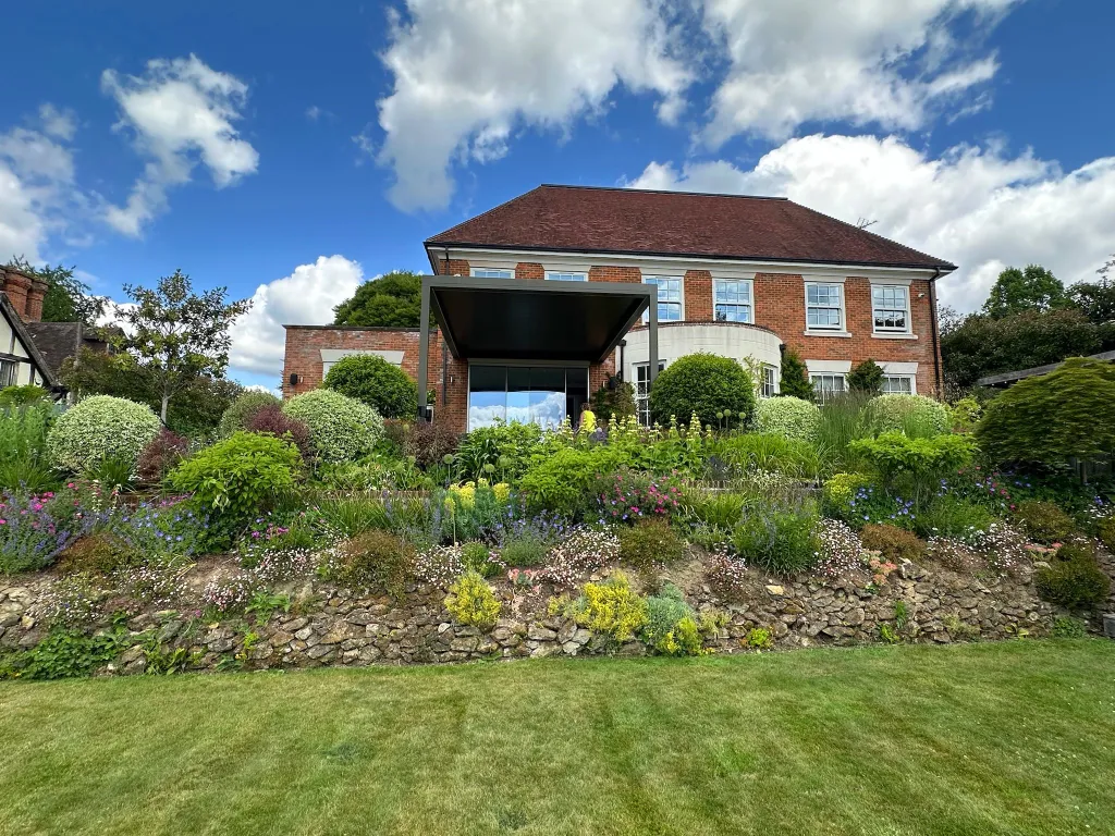 Garden design at Icehouse Wood II, Oxted