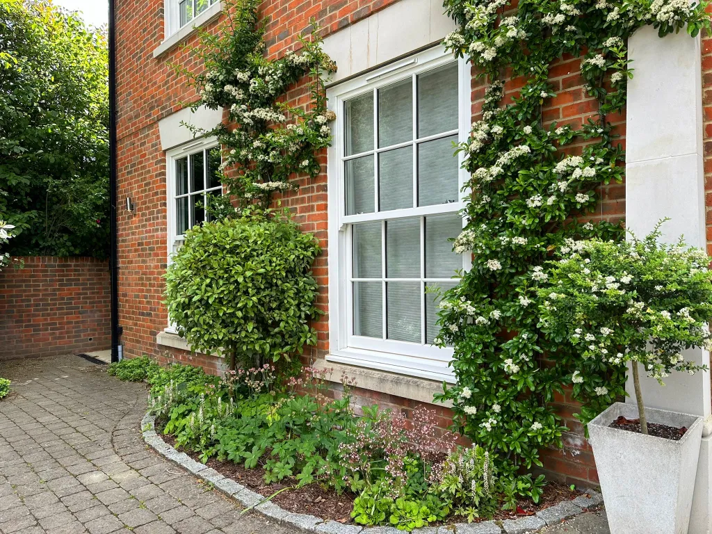Garden design at Icehouse Wood II, Oxted