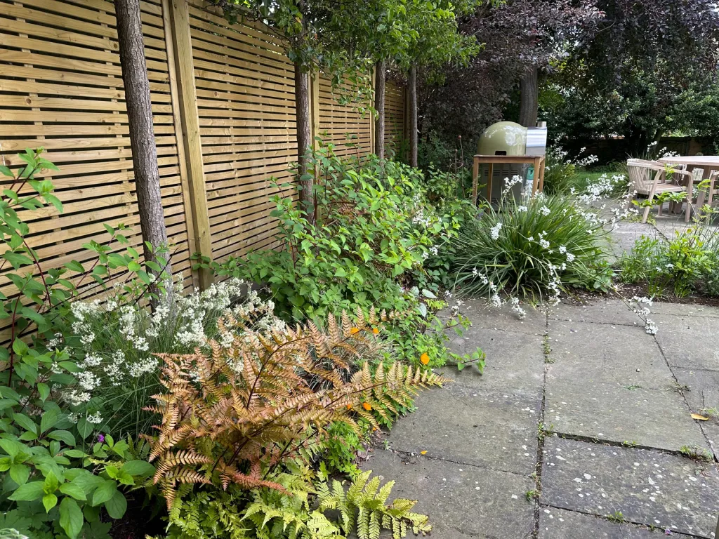 Garden design at Bluehouse Lane II, Oxted