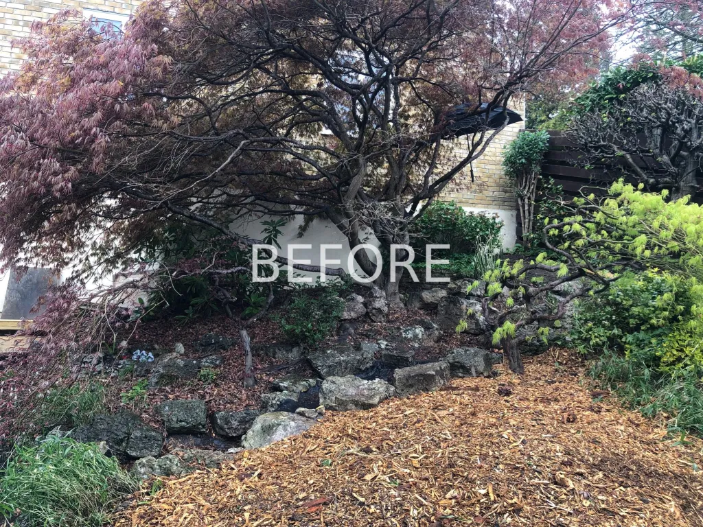 Garden design at Wynnstow Park, Oxted