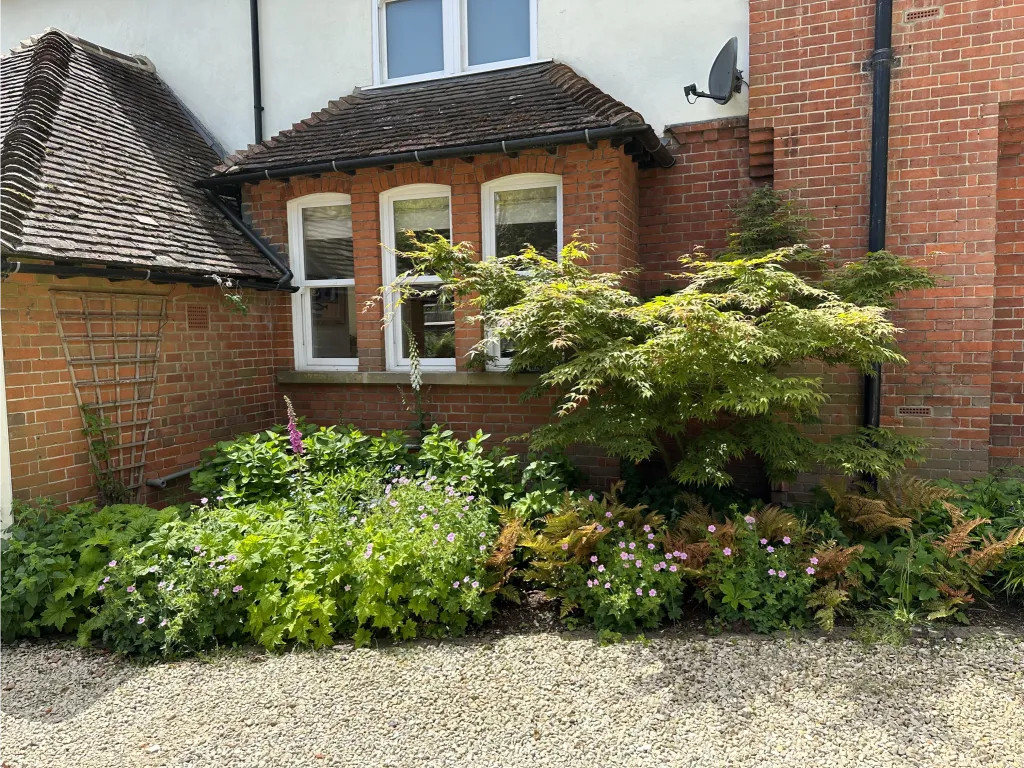 Garden design at Bluehouse Lane II, Oxted