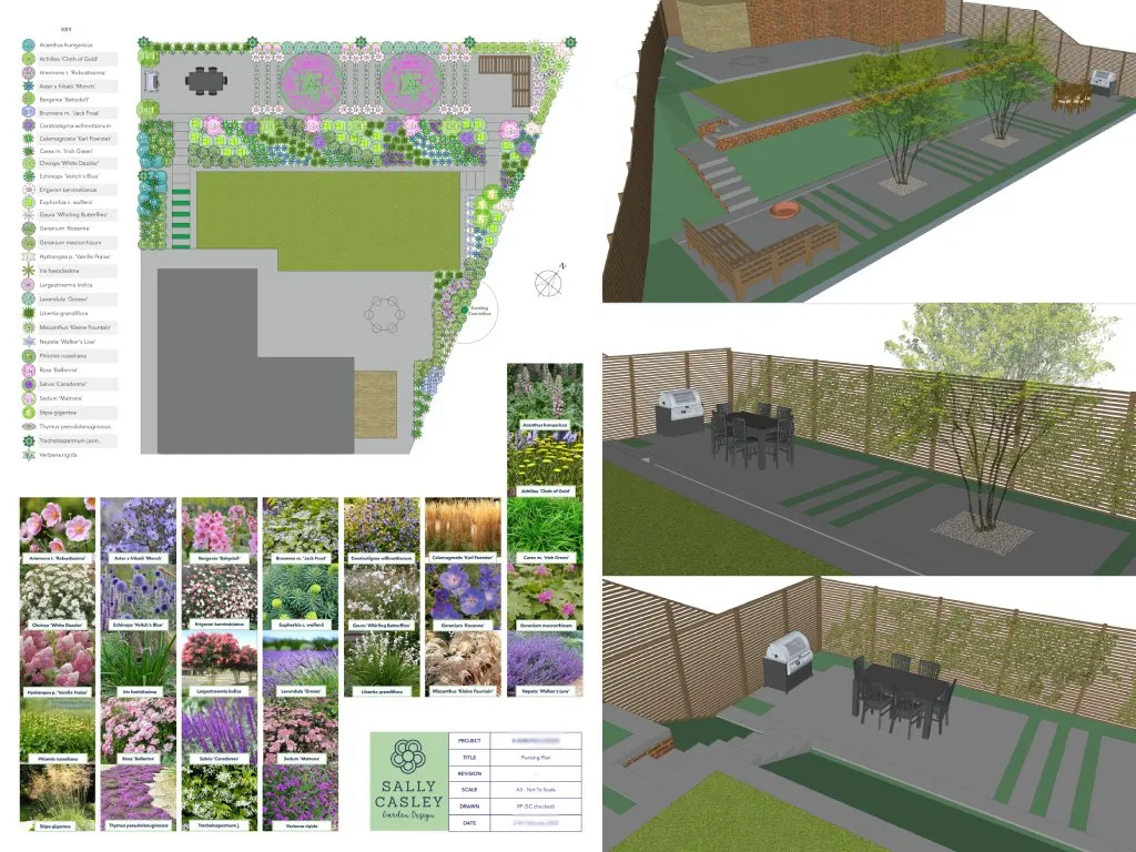 Garden design at Wilmington