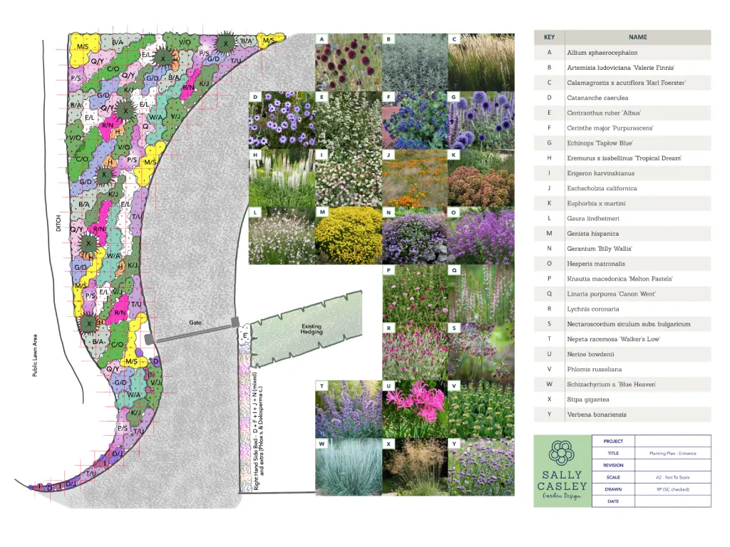 Garden design at Darenth Hill