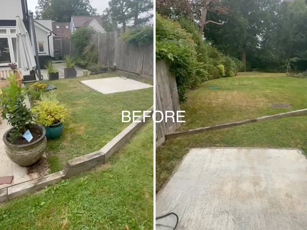 Garden design at Axes Lane, Outwood