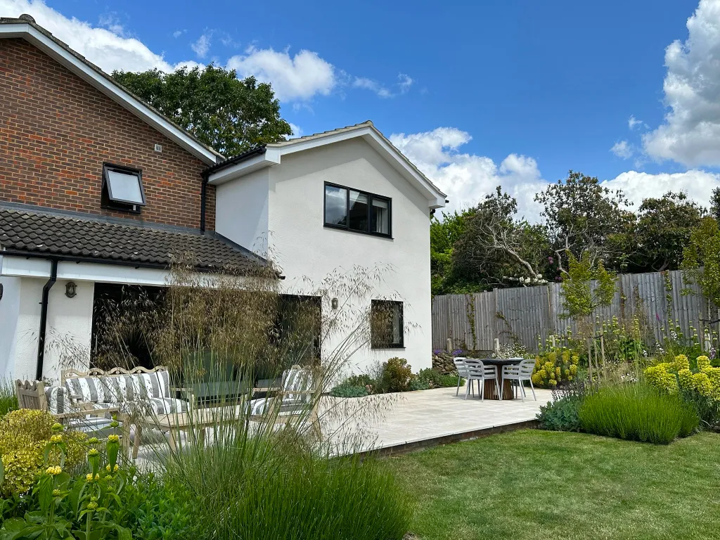 Garden design at Wilderness Road, Oxted