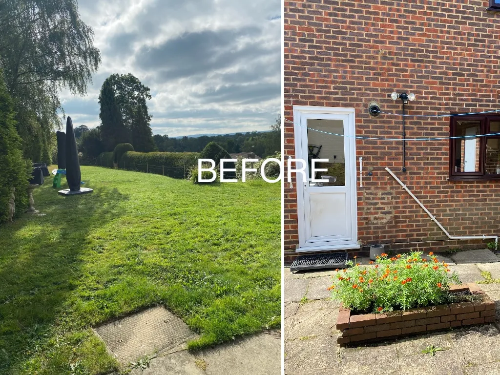 Garden design at Wilderness Road, Oxted
