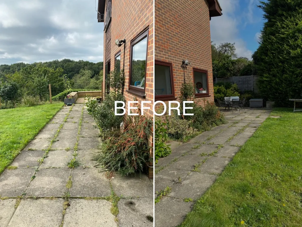 Garden design at Wilderness Road, Oxted