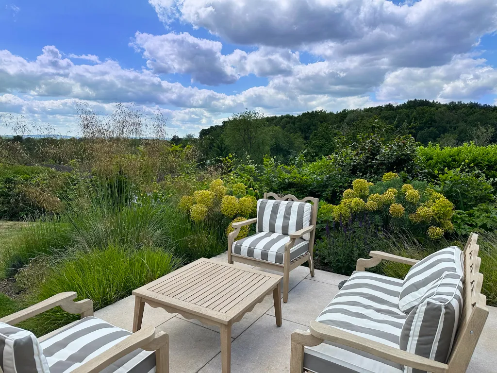 Garden design at Wilderness Road, Oxted