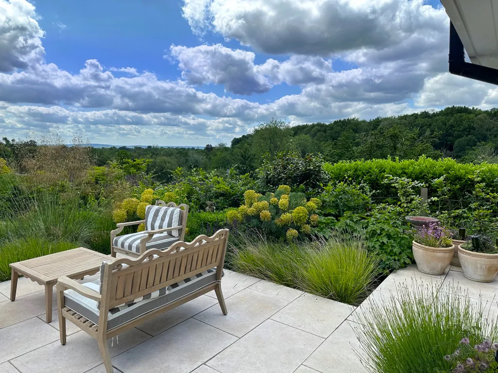 Garden design at Wilderness Road, Oxted