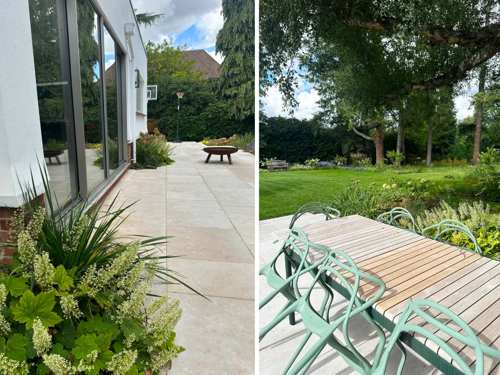 Garden design at Blackhall Lane, Sevenoaks