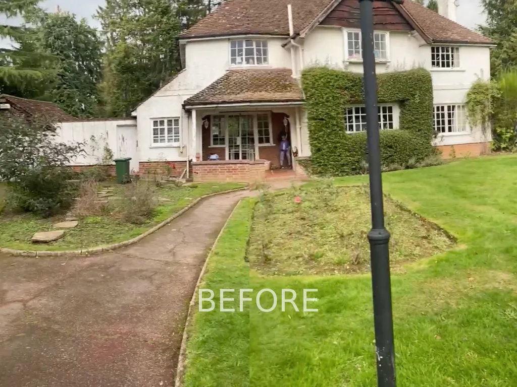 Garden design at Blackhall Lane, Sevenoaks