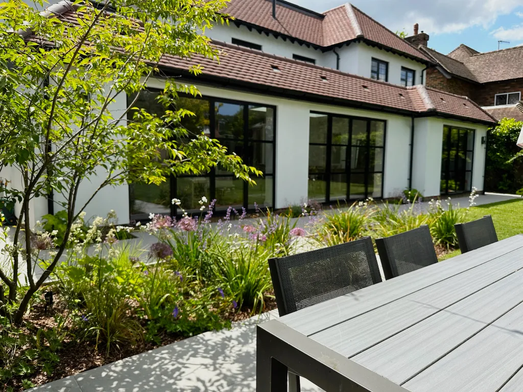 Garden design at Peter Avenue, Oxted