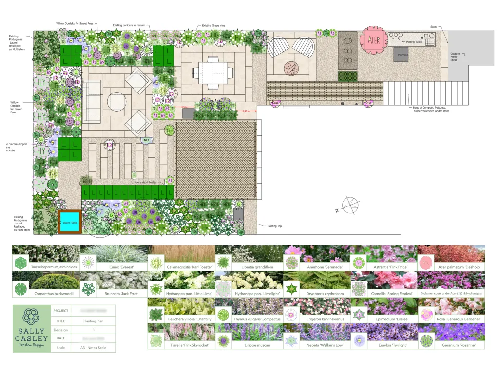 Garden design at Croft Road, Westerham