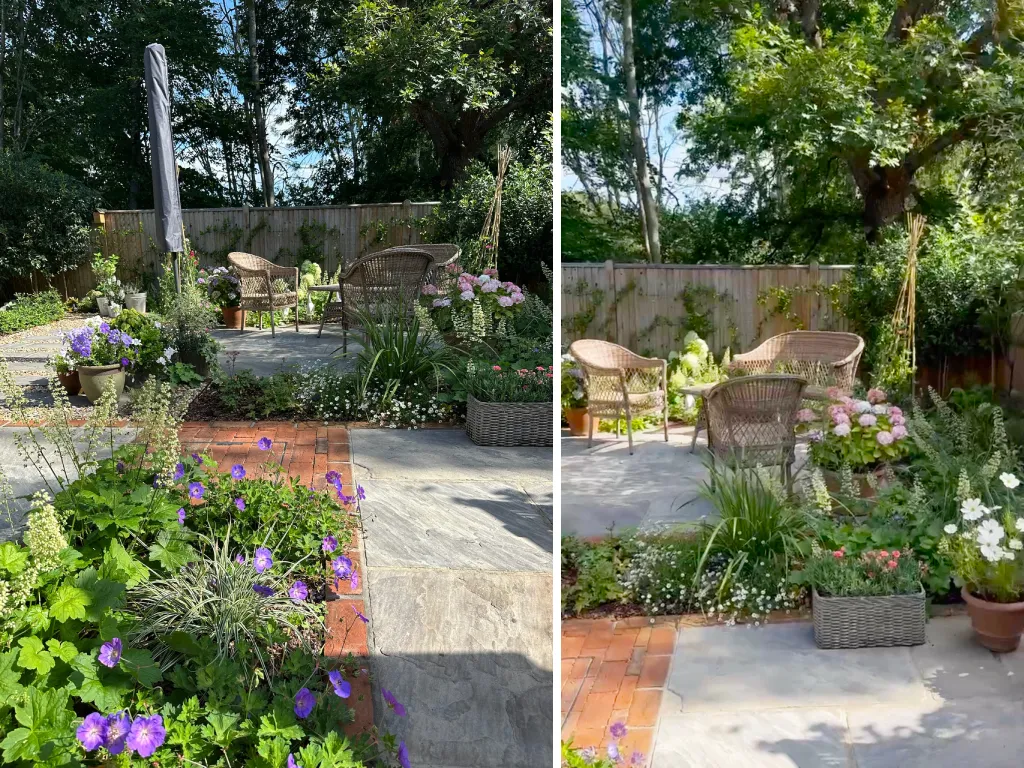 Garden design at Croft Road, Westerham