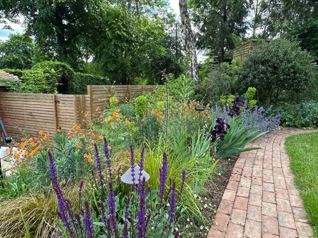 Garden design at Brassey Road, Oxted