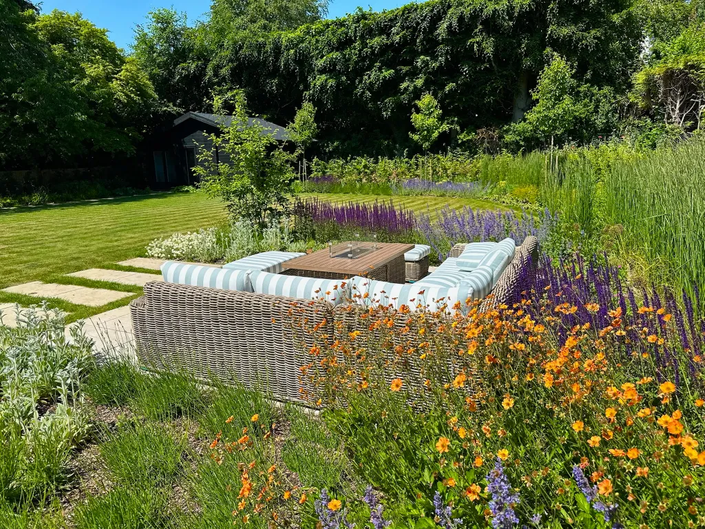 Garden design at Granville Road III, Oxted