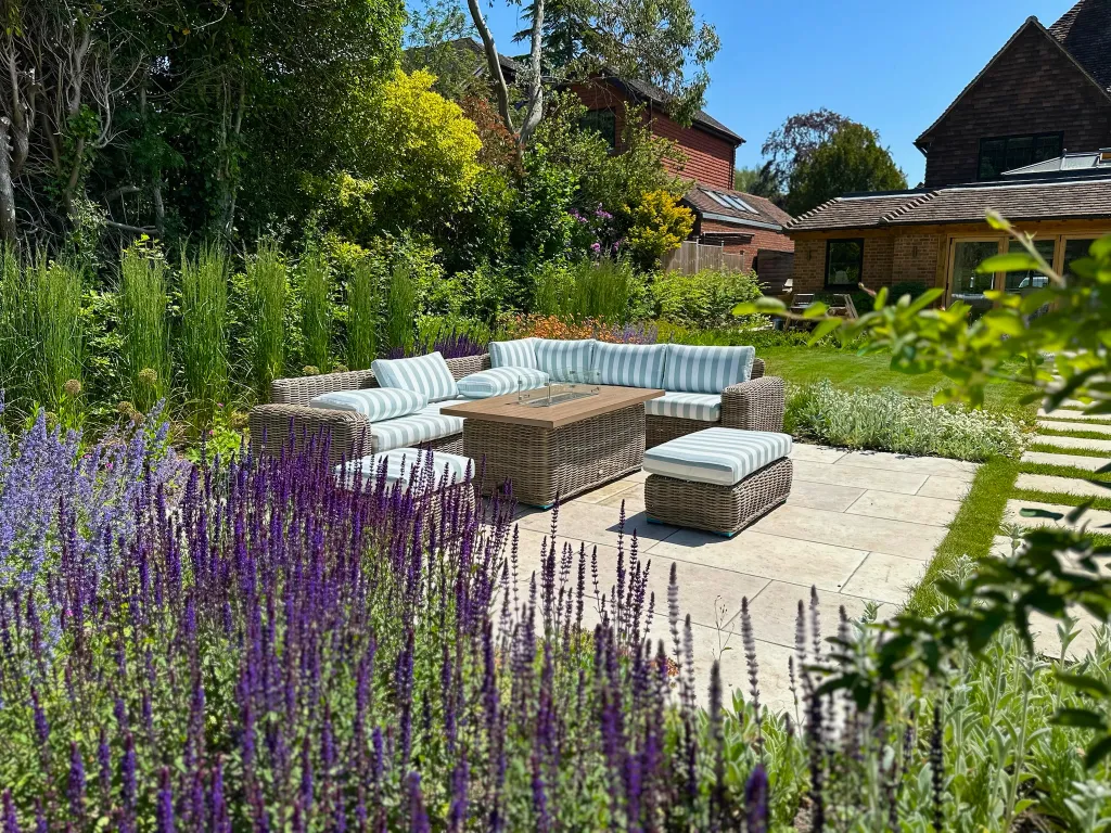 Garden design at Granville Road III, Oxted